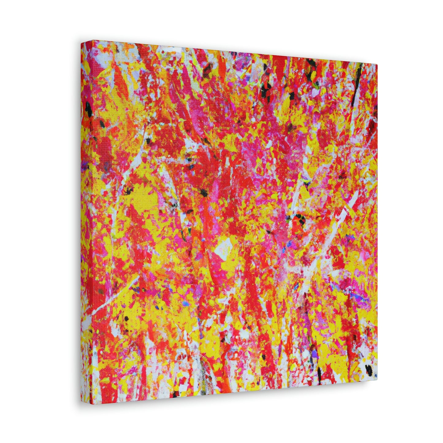 Sunlit Agitation Ablaze - Canvas