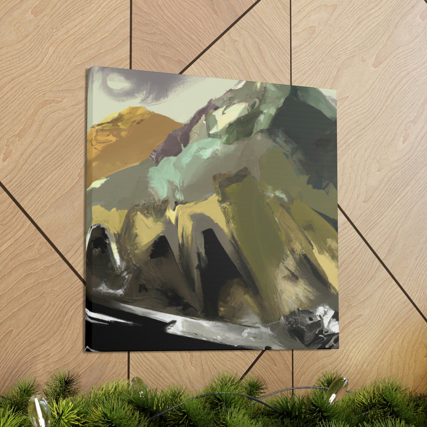 "Mountain Serenity Vision" - Canvas