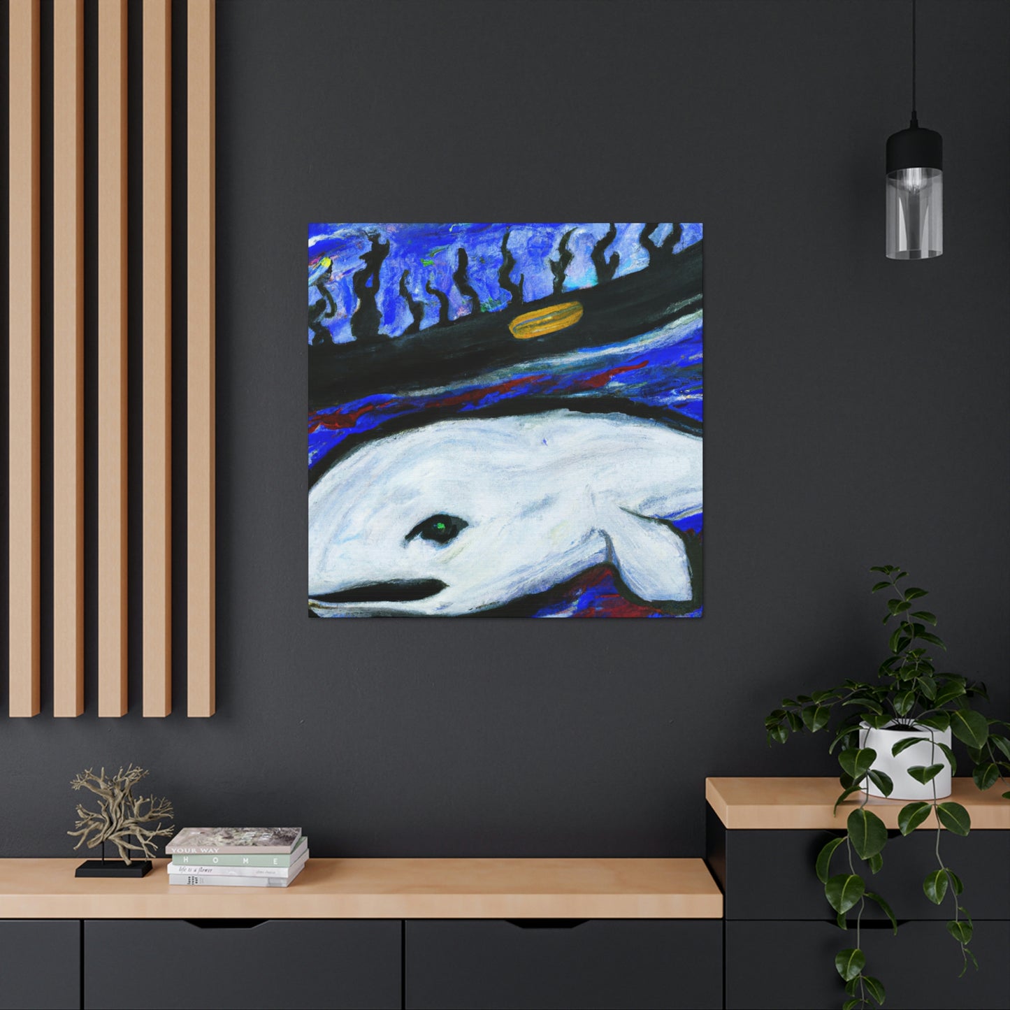 Bowhead Whale Majesty. - Canvas