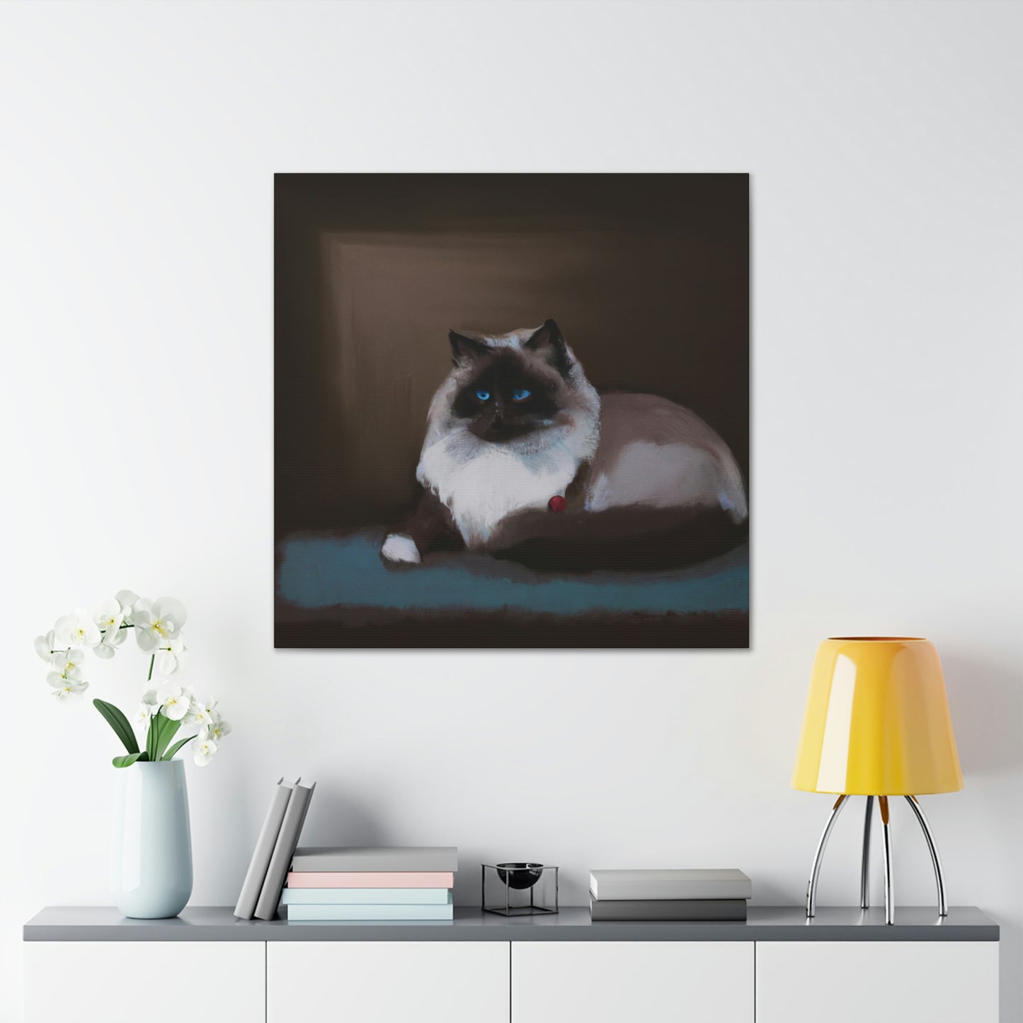 "Ragdoll: Minimalist Beauty" - Canvas