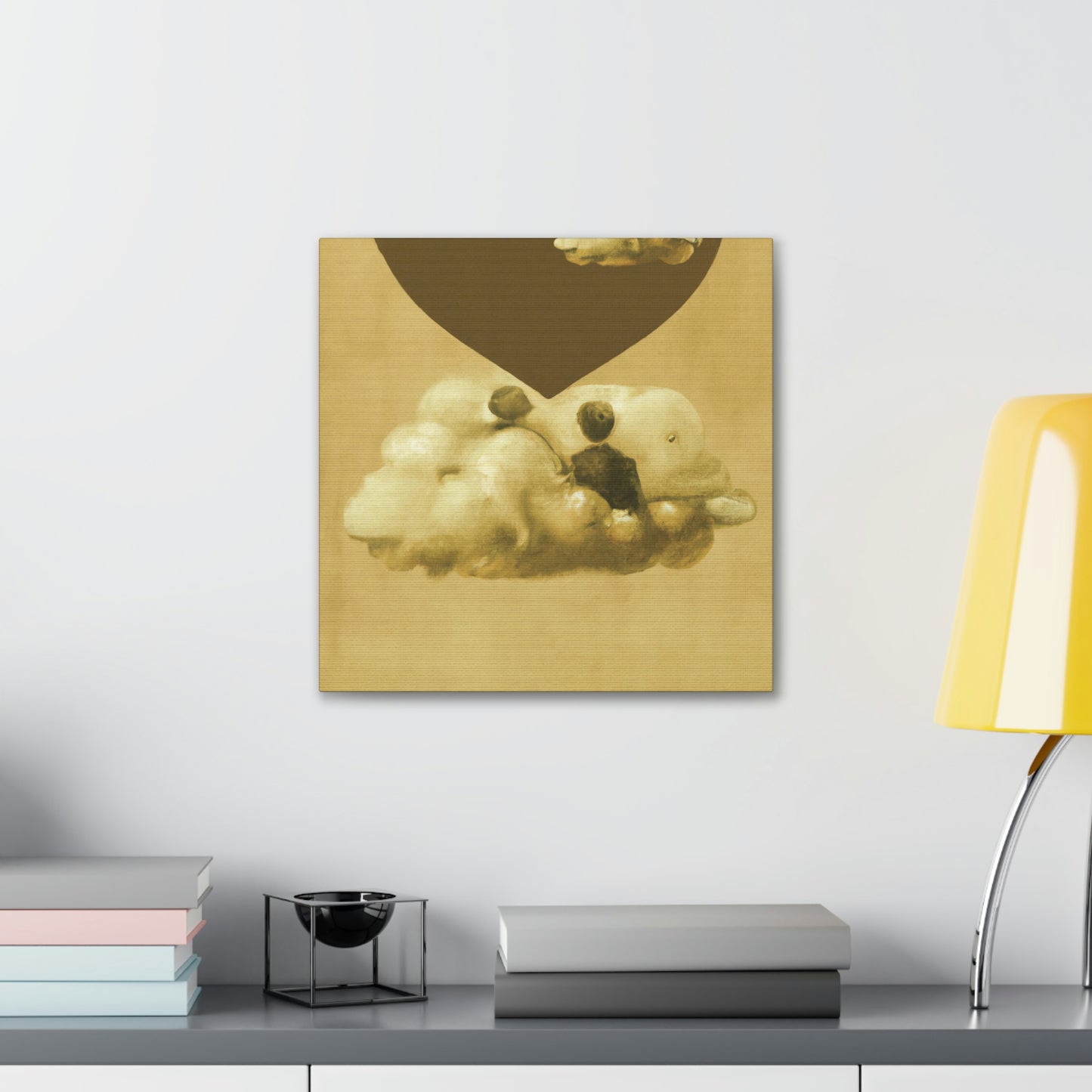 Heart in the Clouds - Canvas