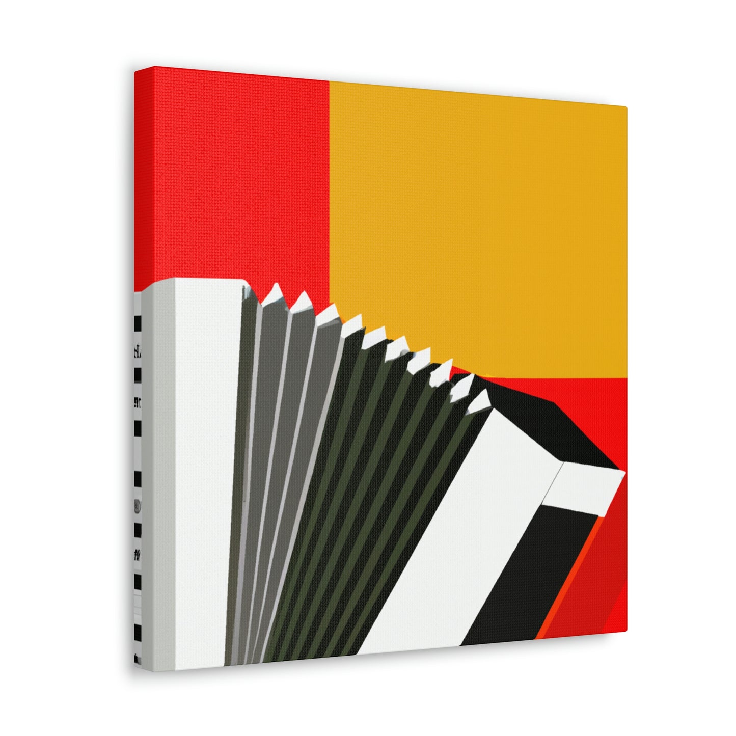 "Accordion Minimalism" - Canvas