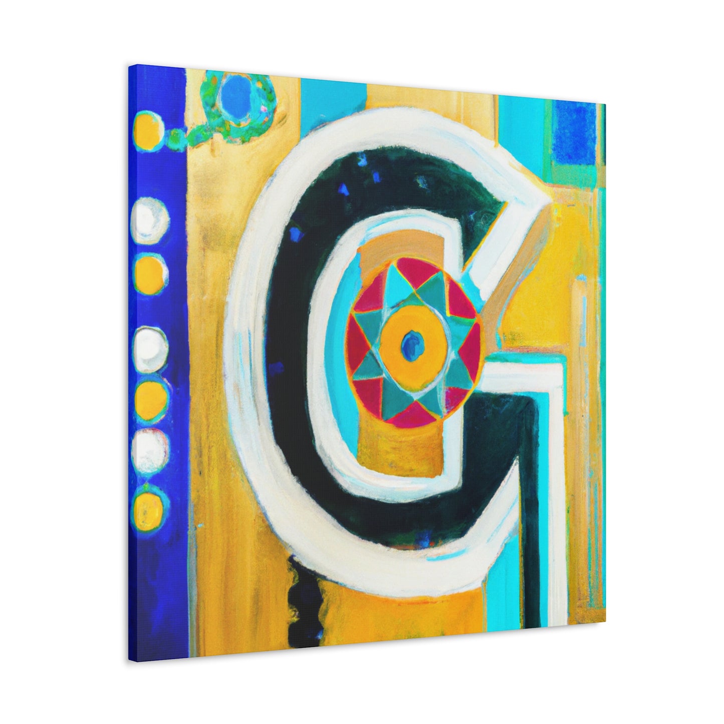 "Dazzling Deco Delight" - Canvas