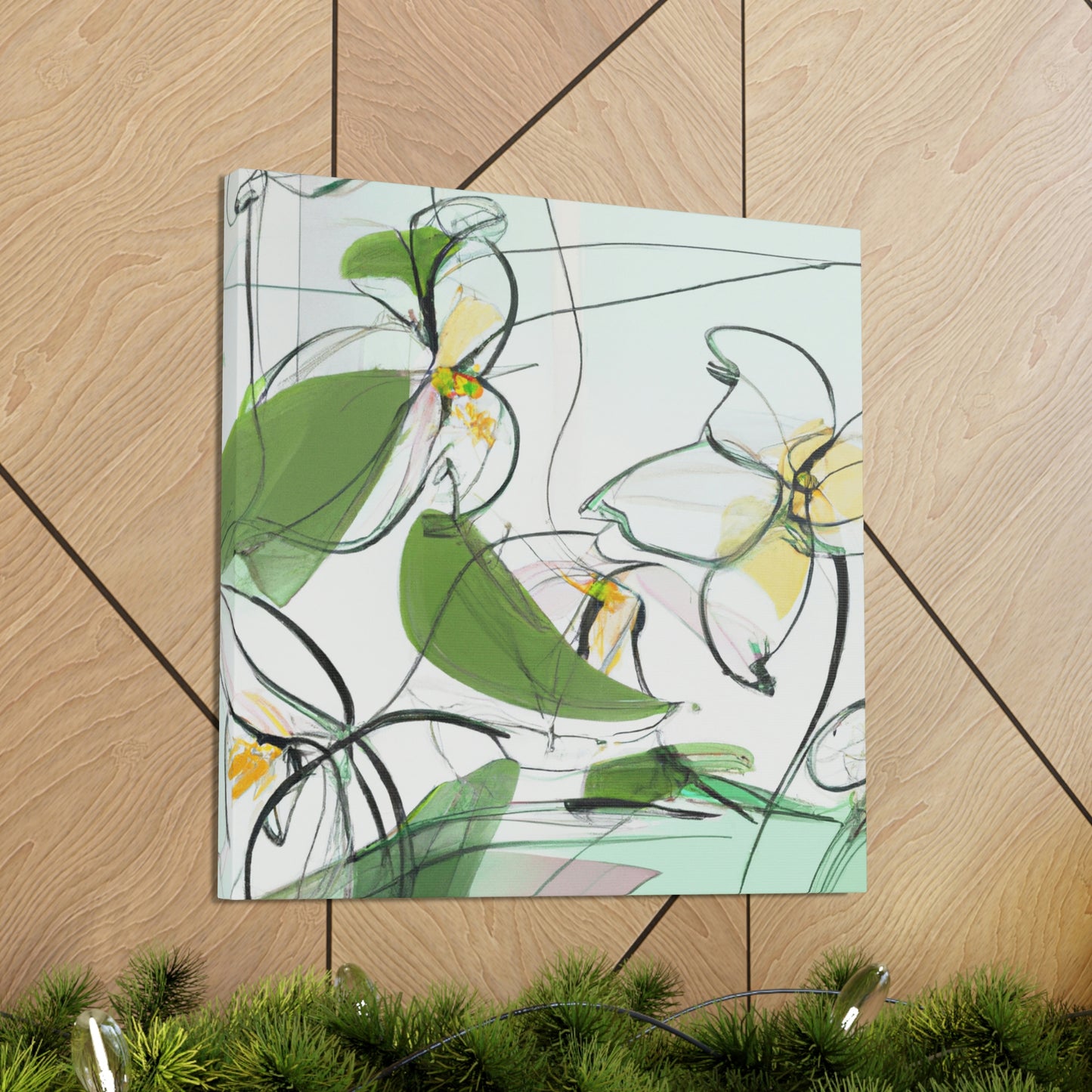 Jasmine in Art Deco - Canvas