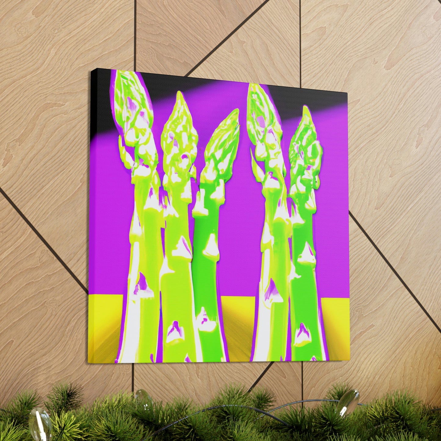 Asparagus Pop Explosion - Canvas