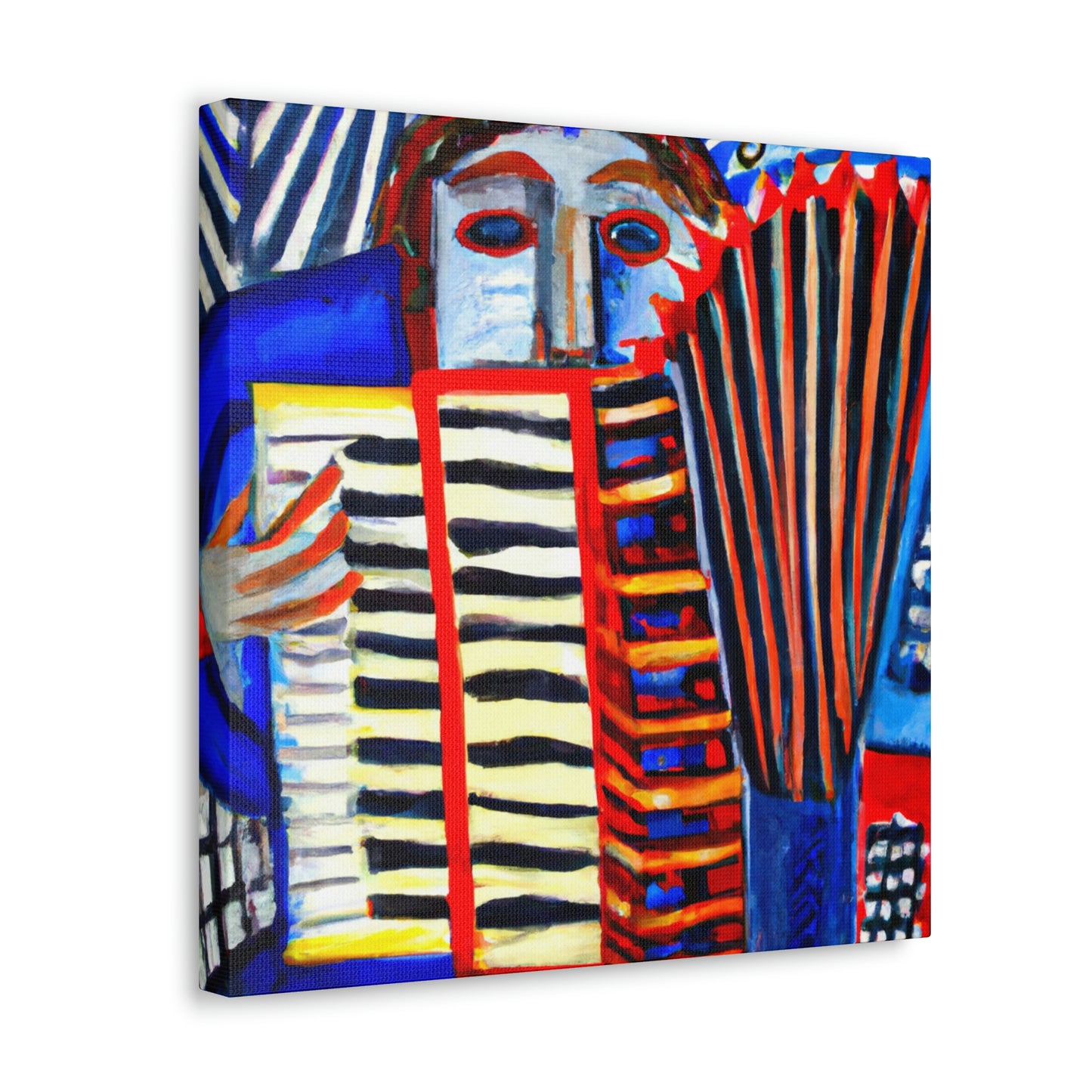 Accordion and Expressionism - Canvas