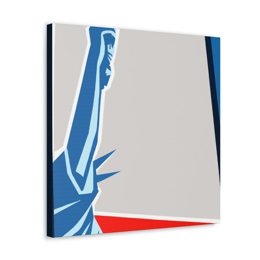 "Liberty in Monochrome" - Canvas