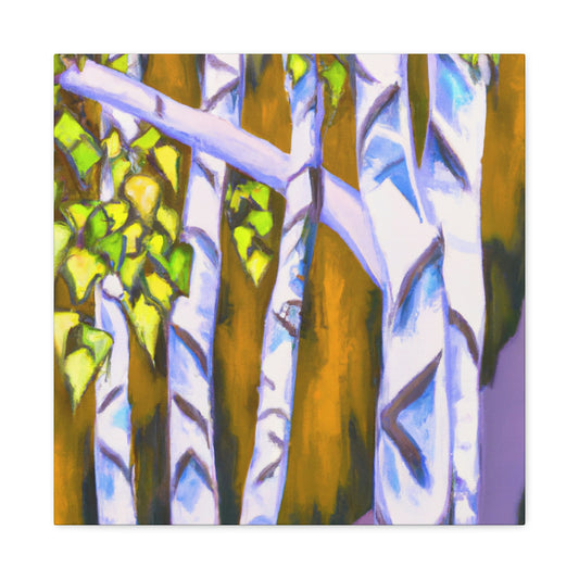 Birch Tree Splendor - Canvas