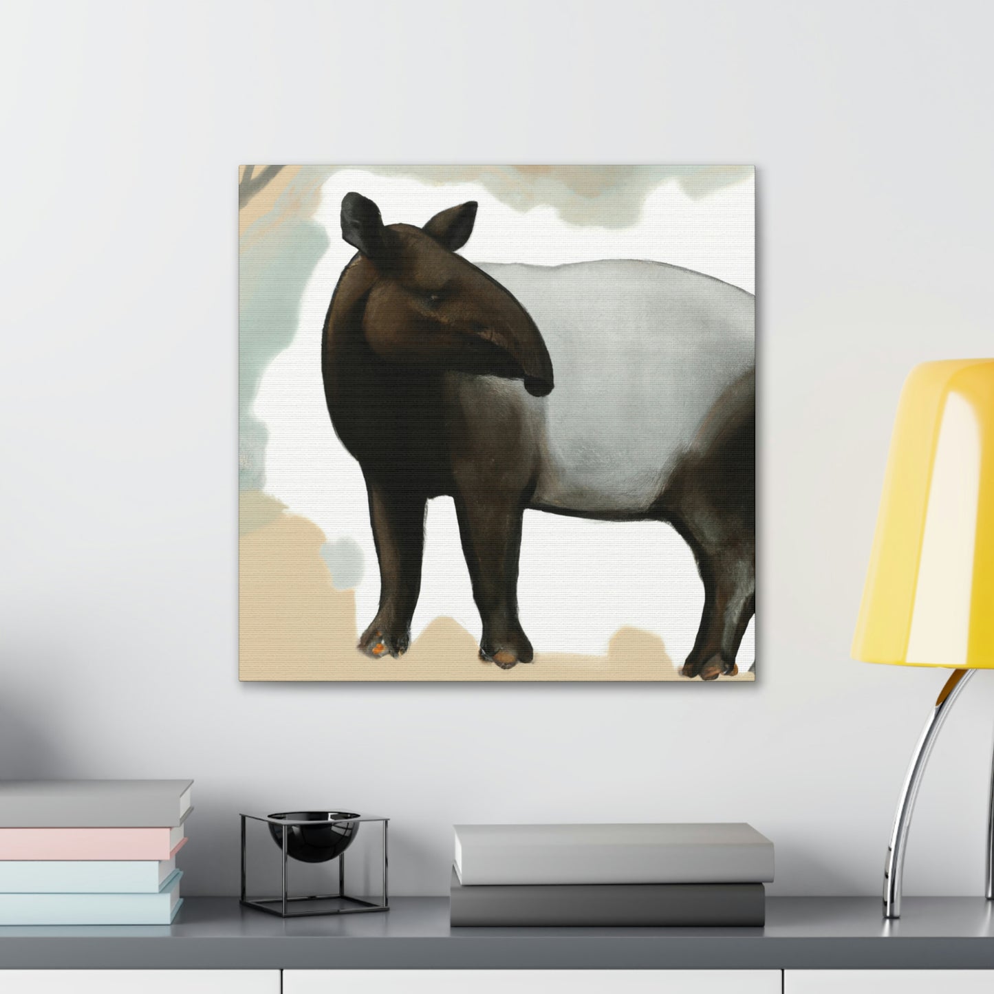 Malayan Tapir Dreaming - Canvas