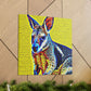 Wallaby in Pointillism - Canvas