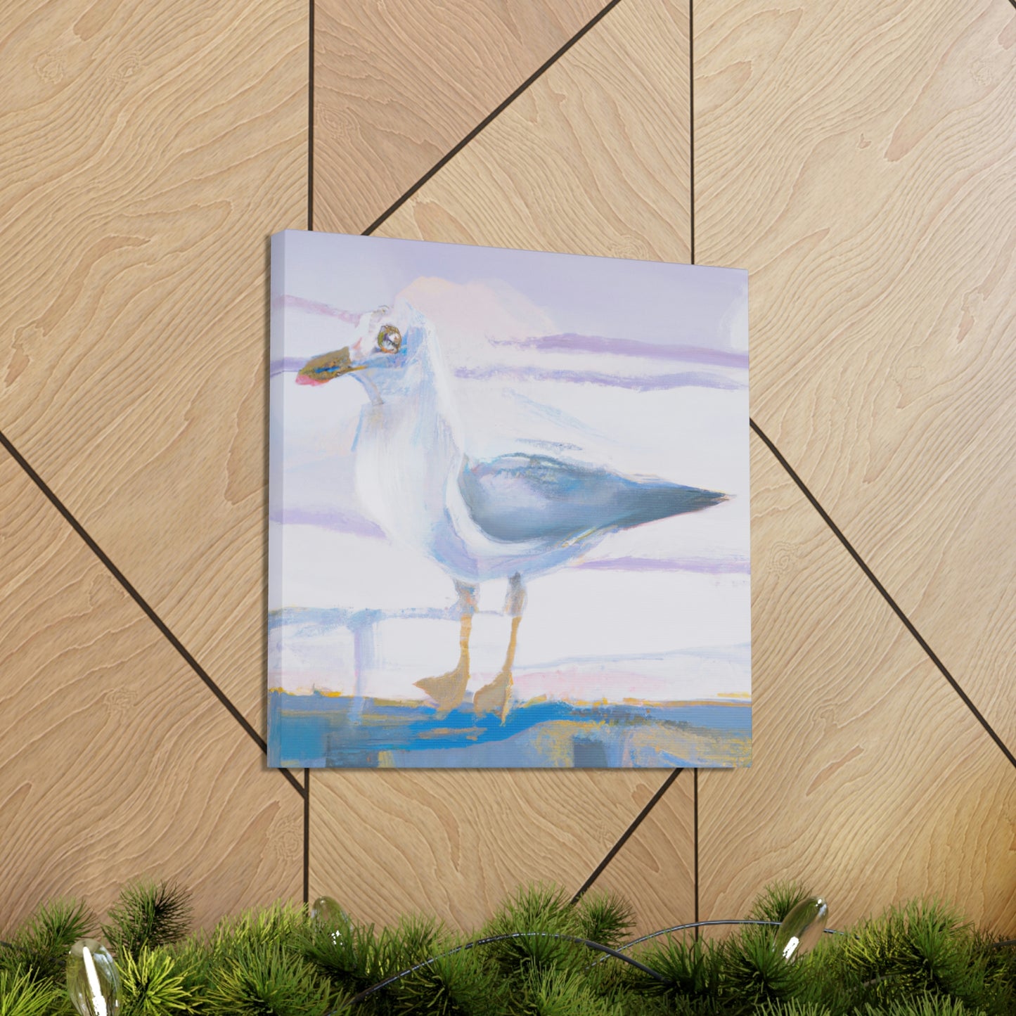 Sea's Glorious Gull - Canvas