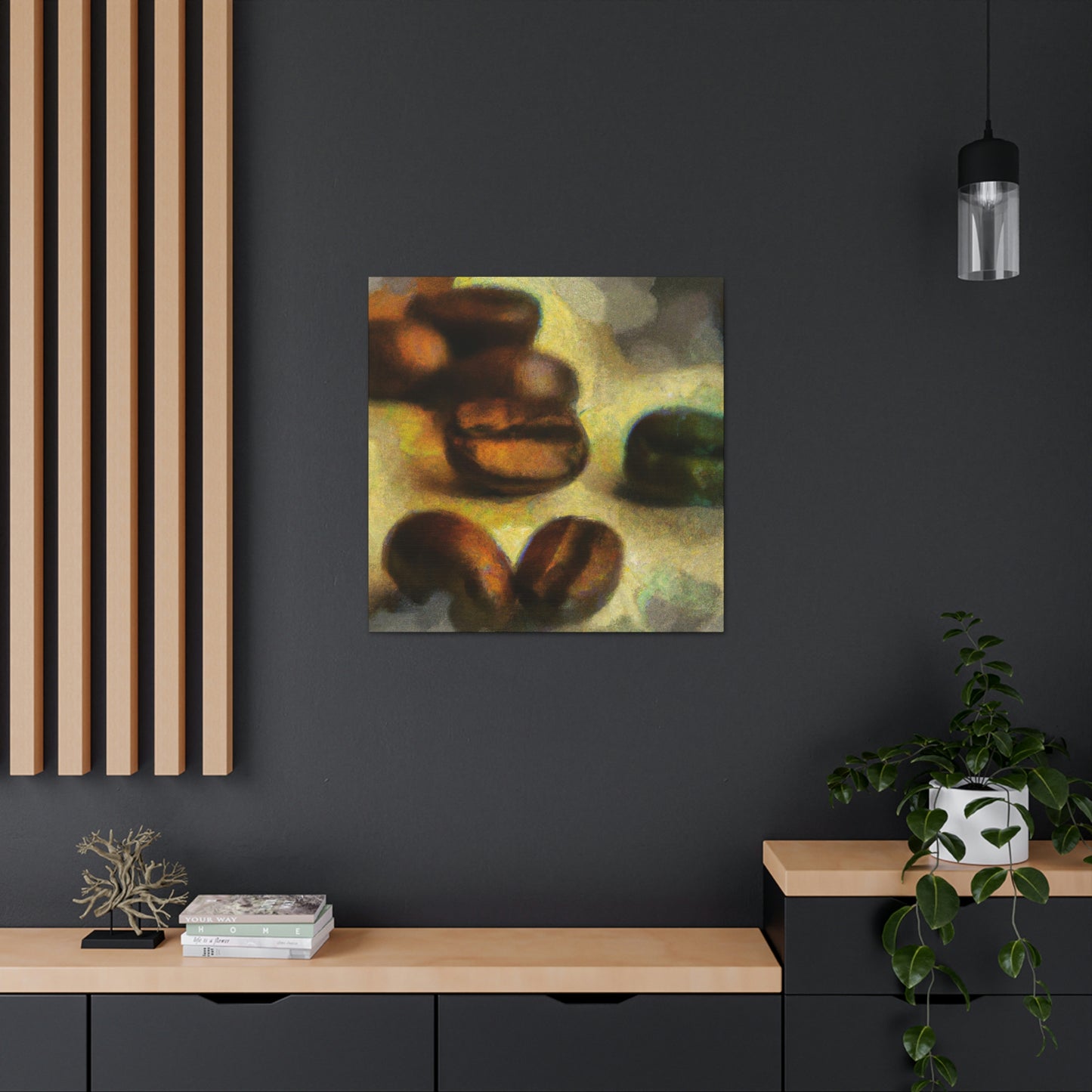 Coffee Beans Abound - Canvas