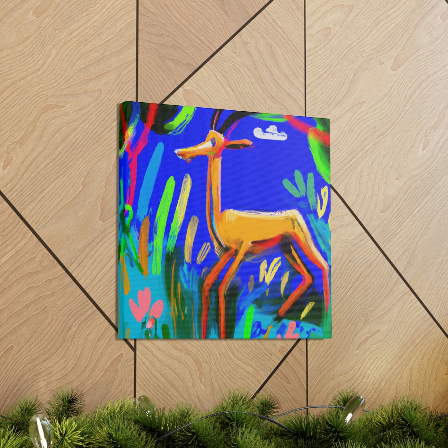 Gazelle in Expressionism - Canvas