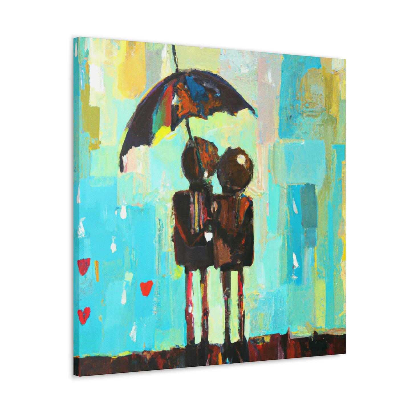 Love in the Rain - Canvas