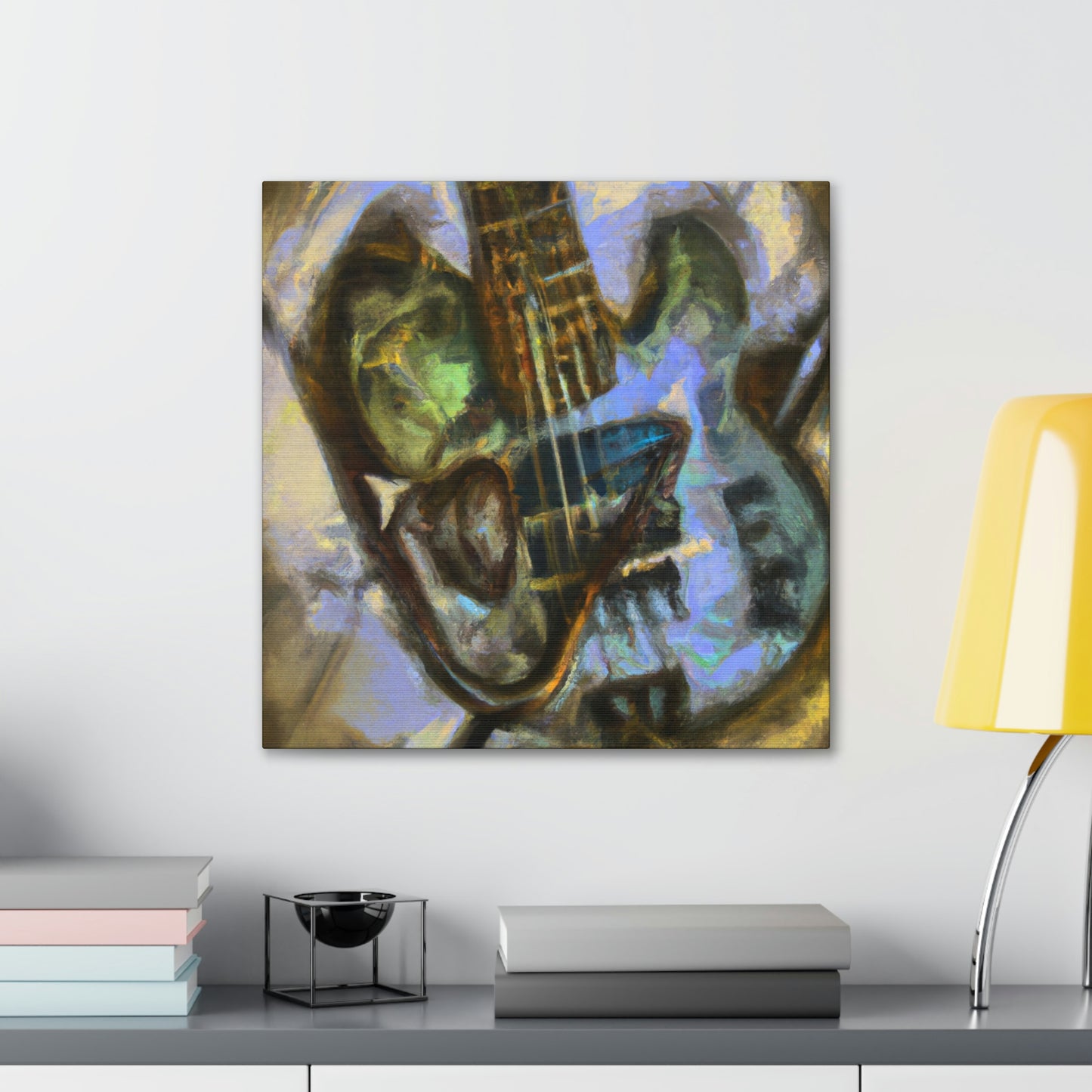 "Bass Guitar Symphony" - Canvas