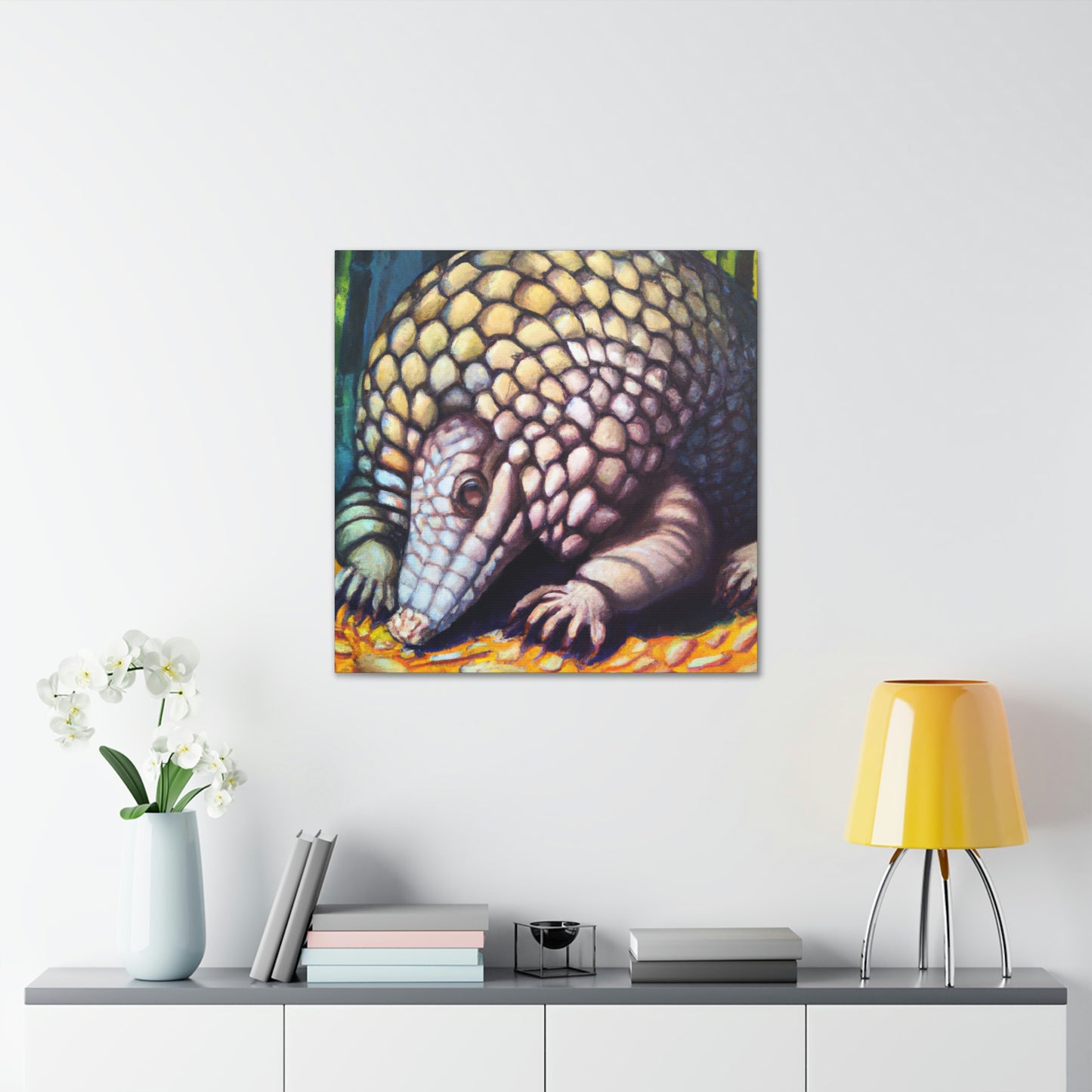 Indian Pangolin Artwork - Canvas