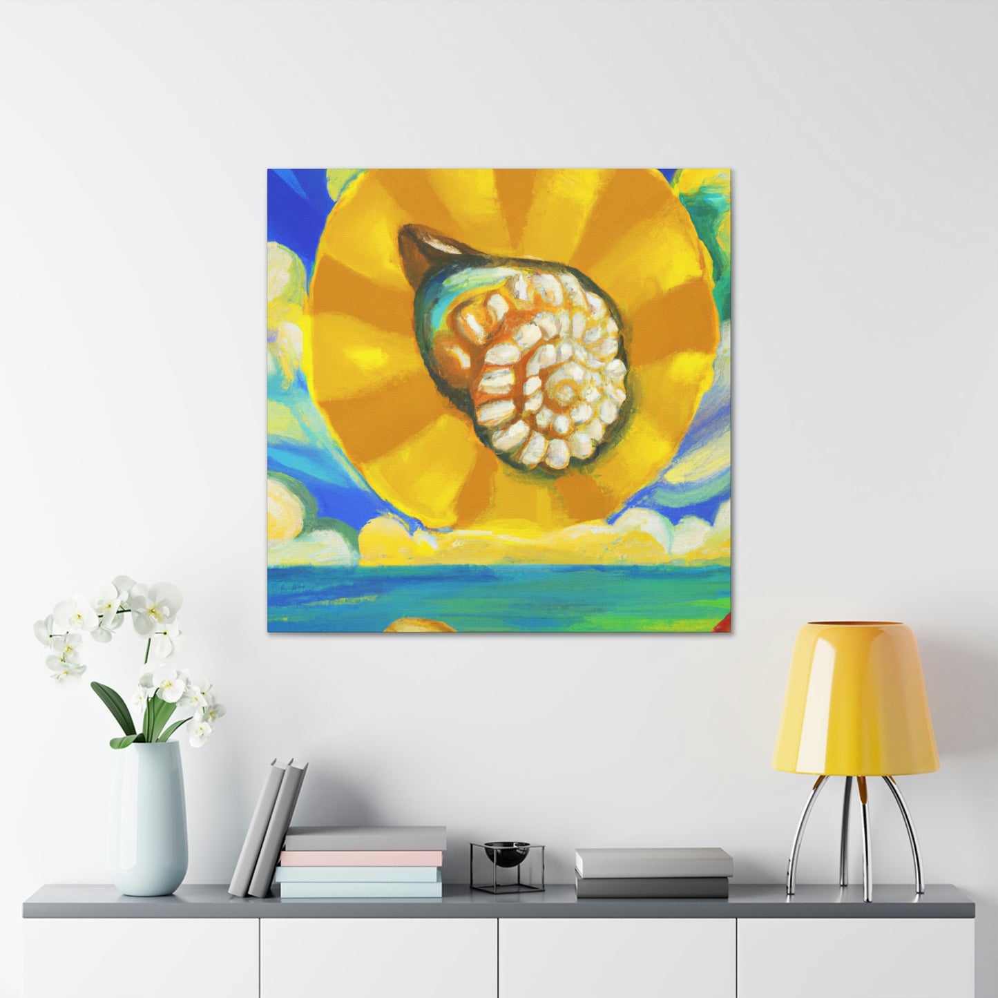 "Sea Shell Surprise Dream" - Canvas