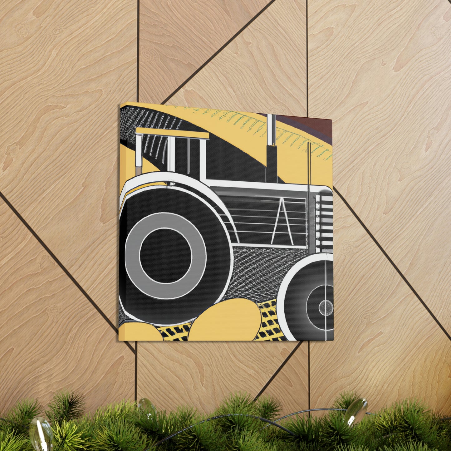 Tractor in the Jazz Age - Canvas