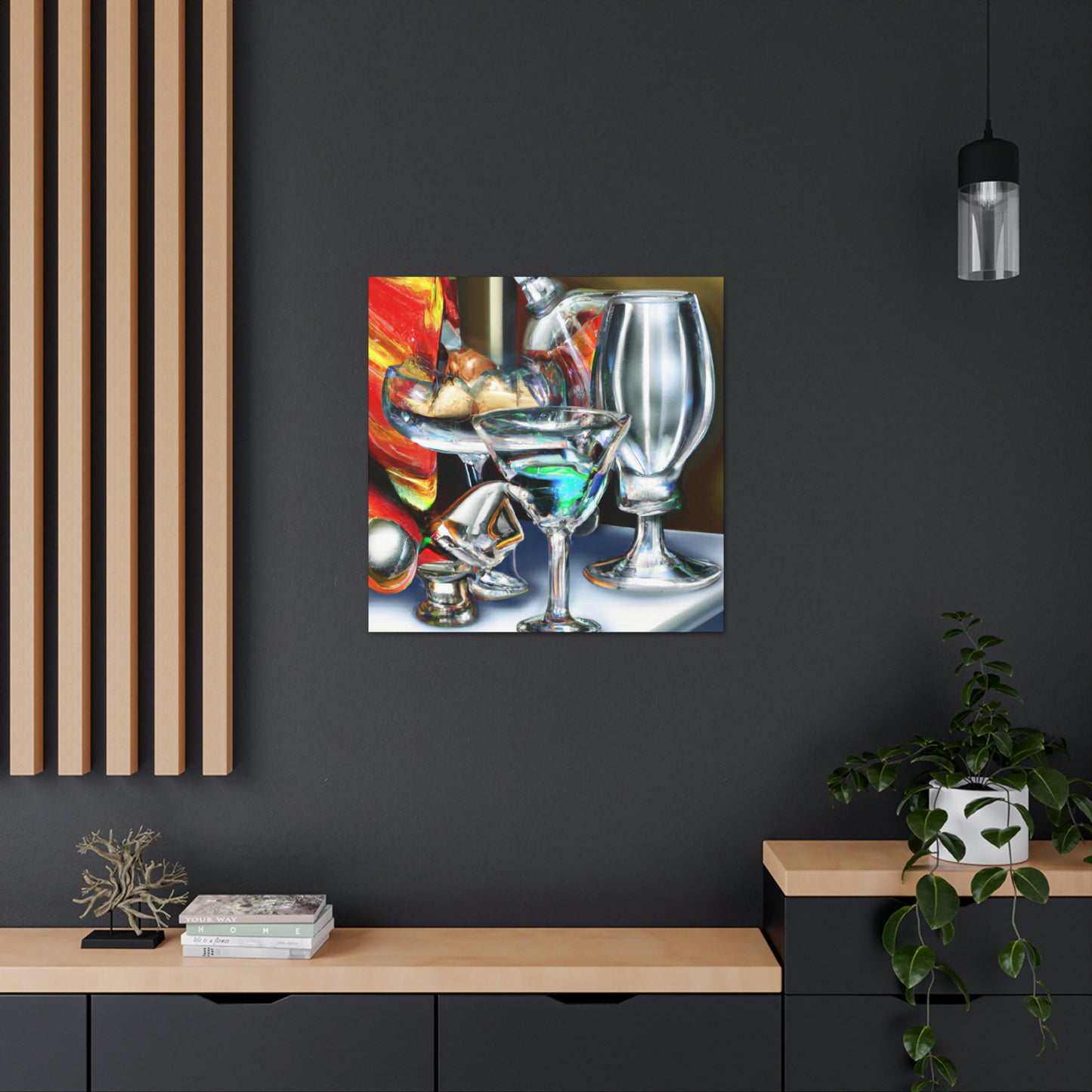 Alcoholic Nectar Glows - Canvas