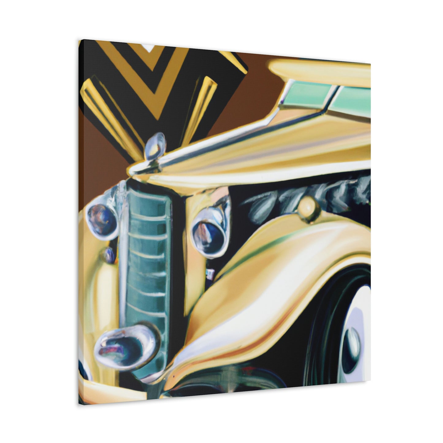 "Classic Auto Splendor" - Canvas