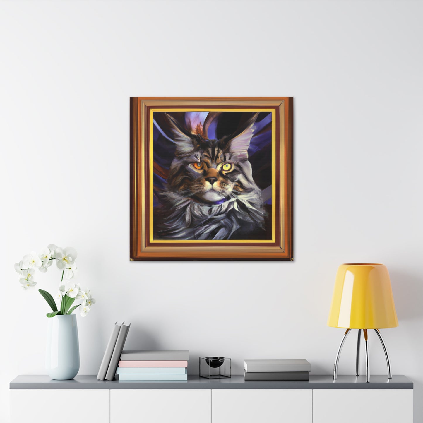 Creative Feline Splendor - Canvas