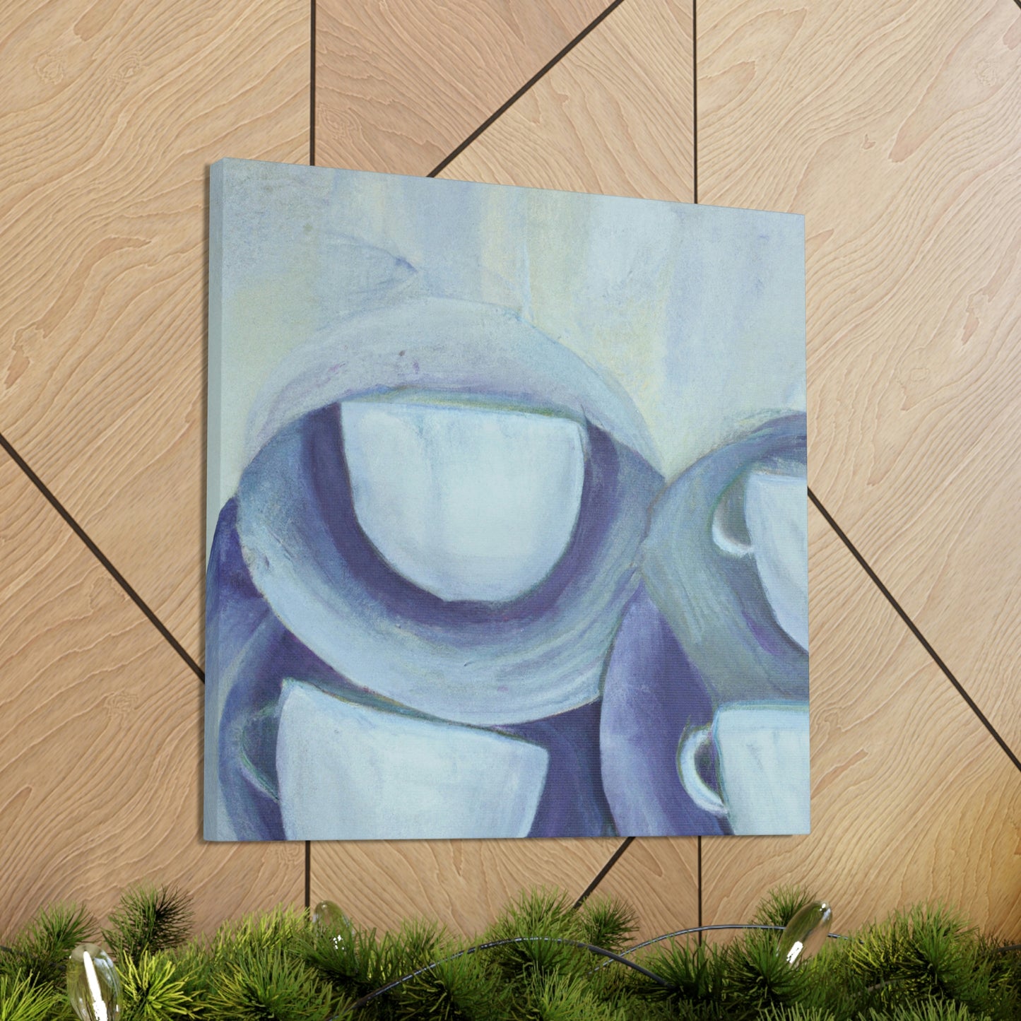 Tea in Timely Cups - Canvas