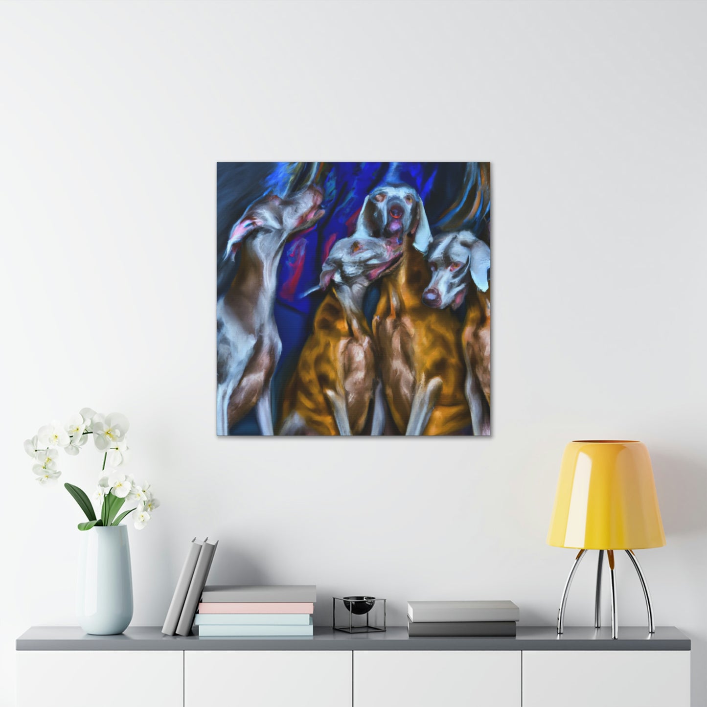 Weimaraner Surreal Wonder - Canvas