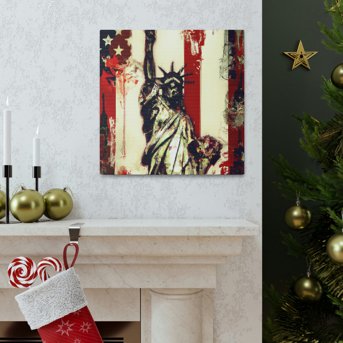 "Liberty Illuminating Freedom" - Canvas