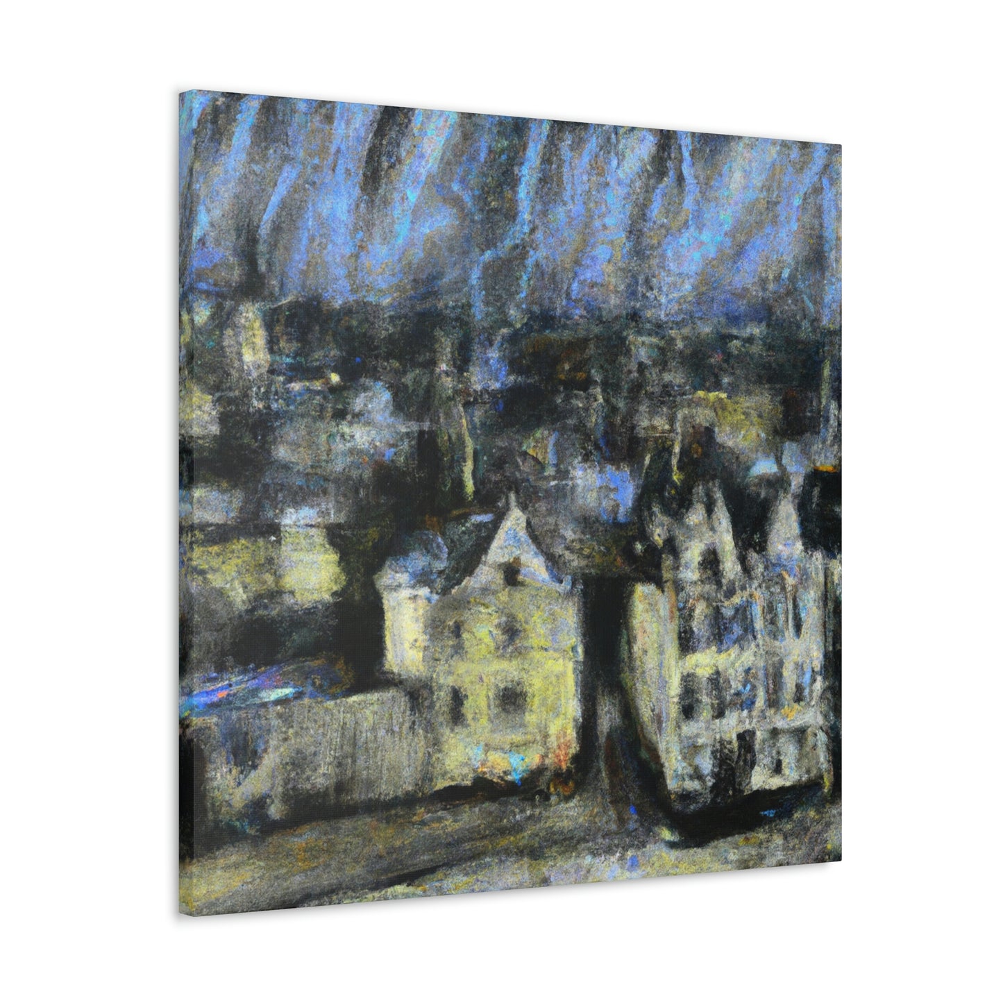 "Victorian Dreamscape Portrayal" - Canvas