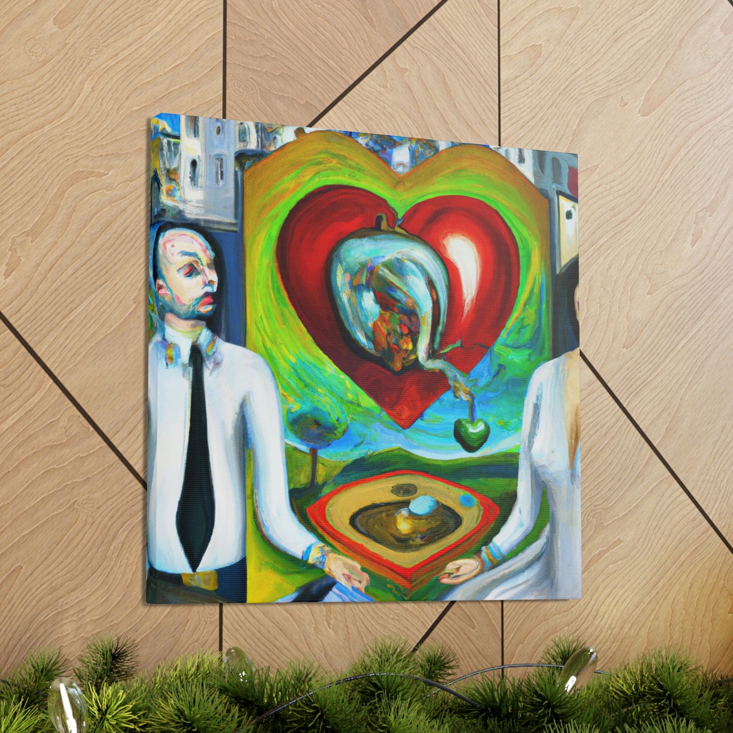 Love Beats Synchronized - Canvas