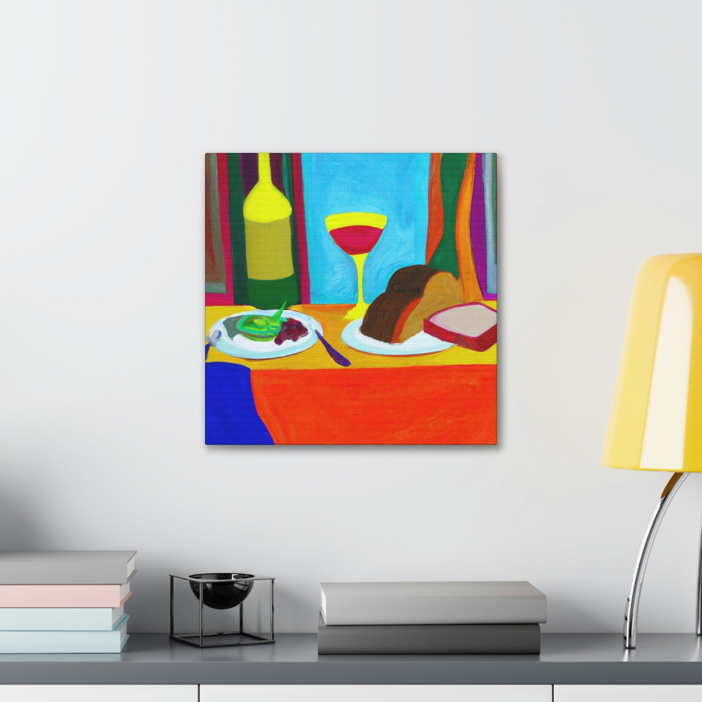 Breaking Bread Together - Canvas