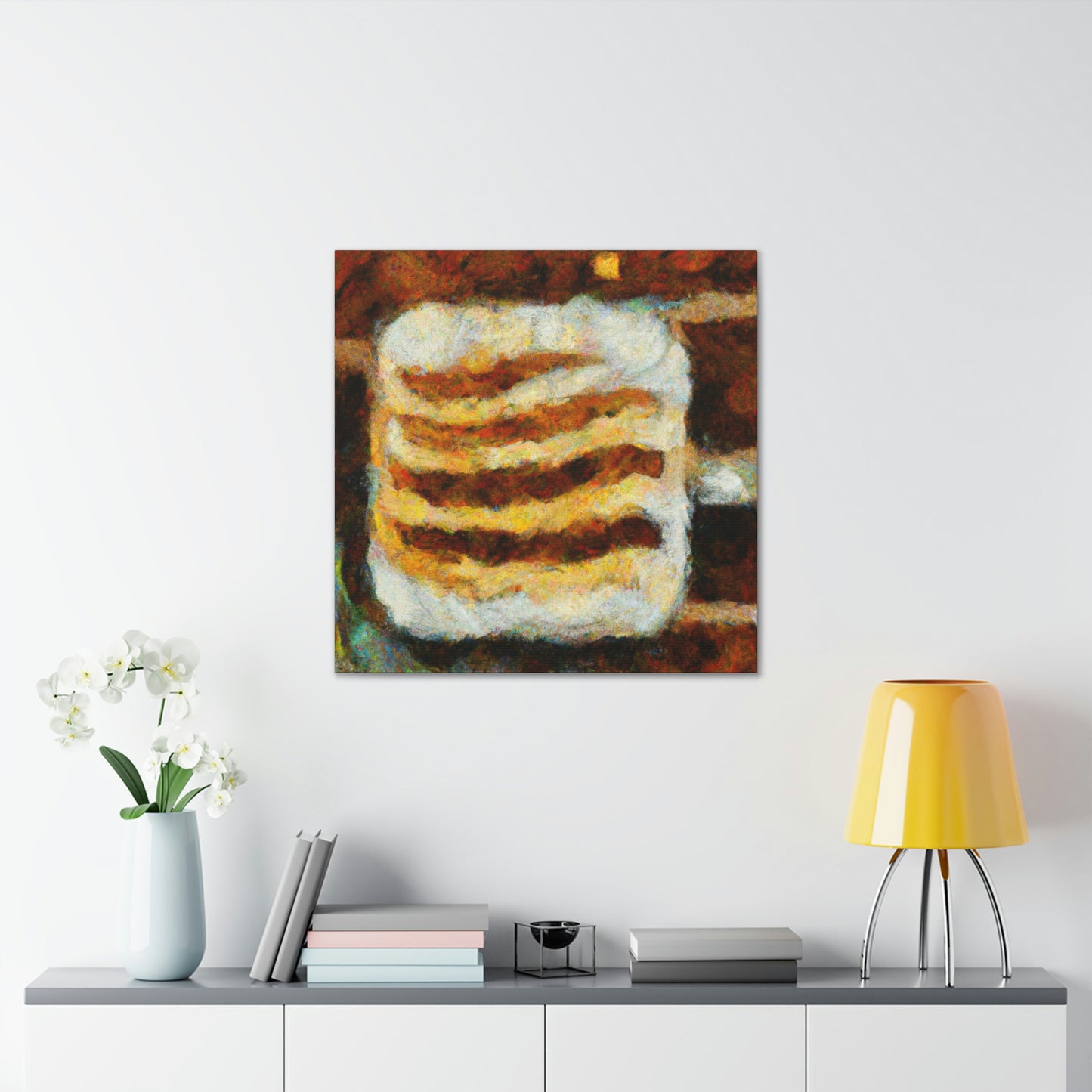 "Cappuccino in Dreamscape" - Canvas