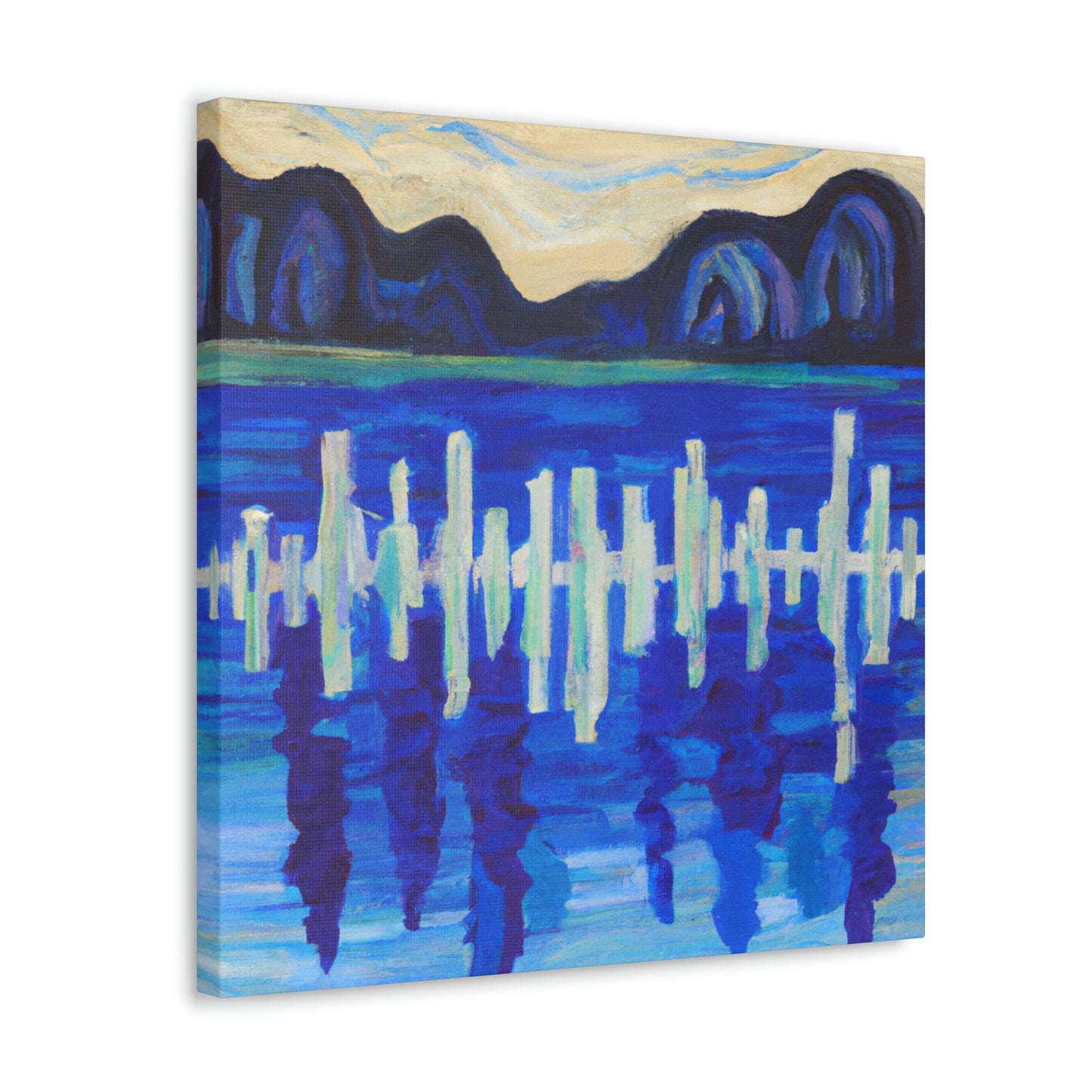 "Echoes of Music Waves" - Canvas