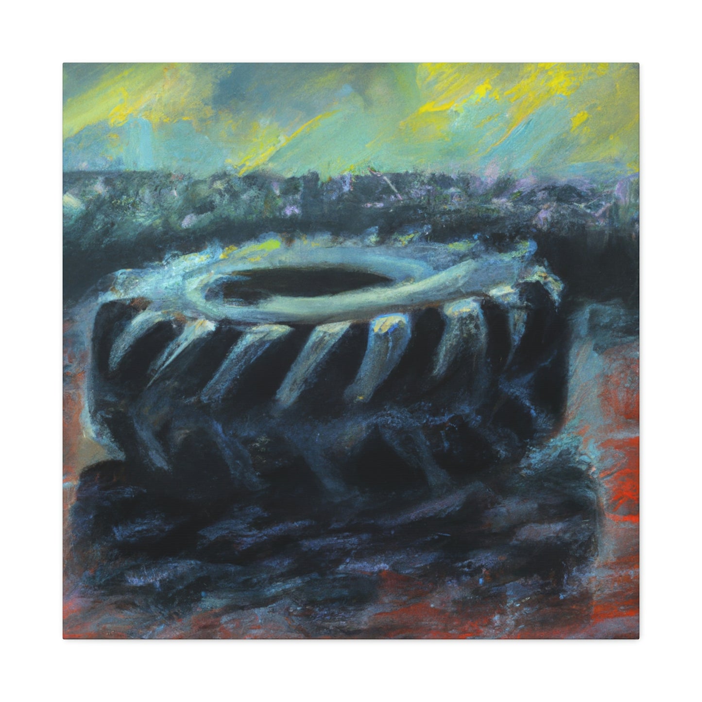 Tire of Age and Toil - Canvas