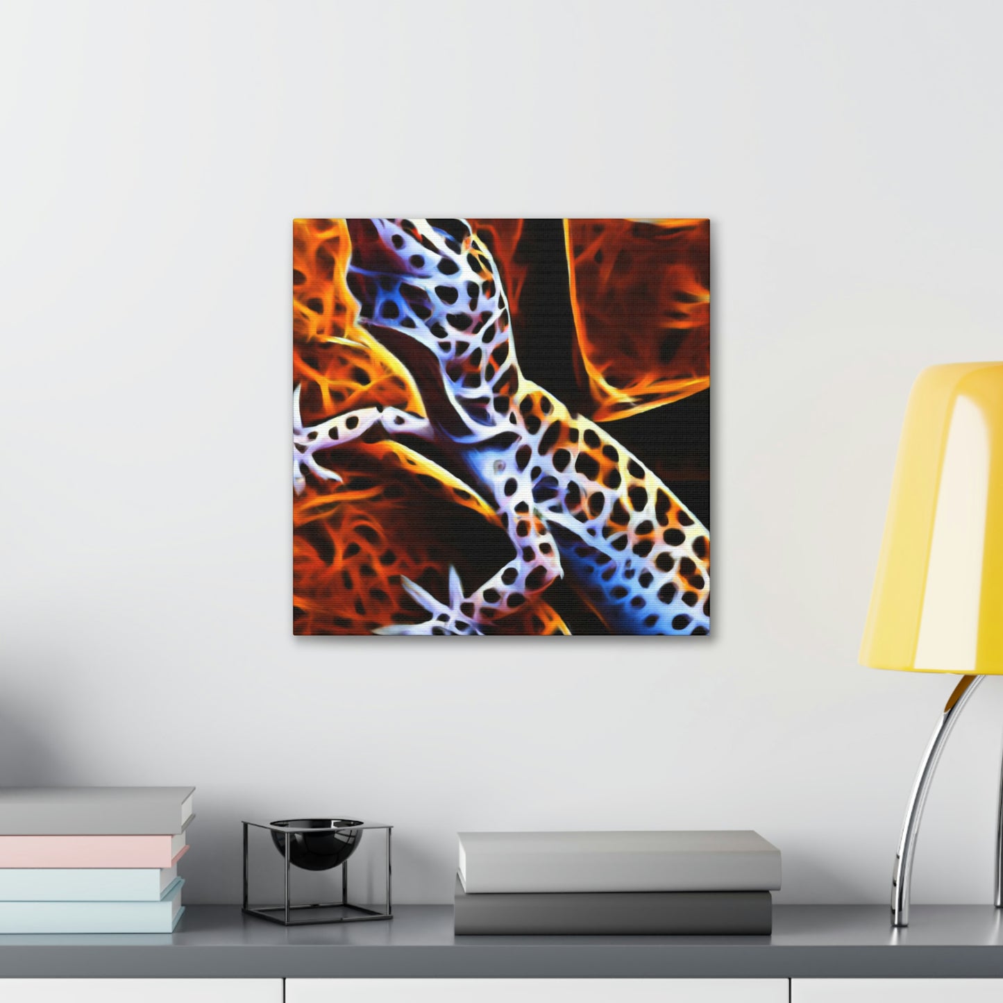 Leopard Gecko Reflection - Canvas