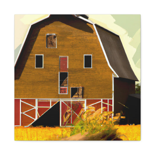 "Barn in Splendor" - Canvas