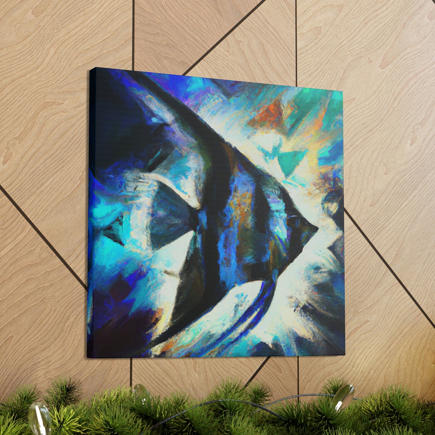 Angelic Fishes Dreaming - Canvas