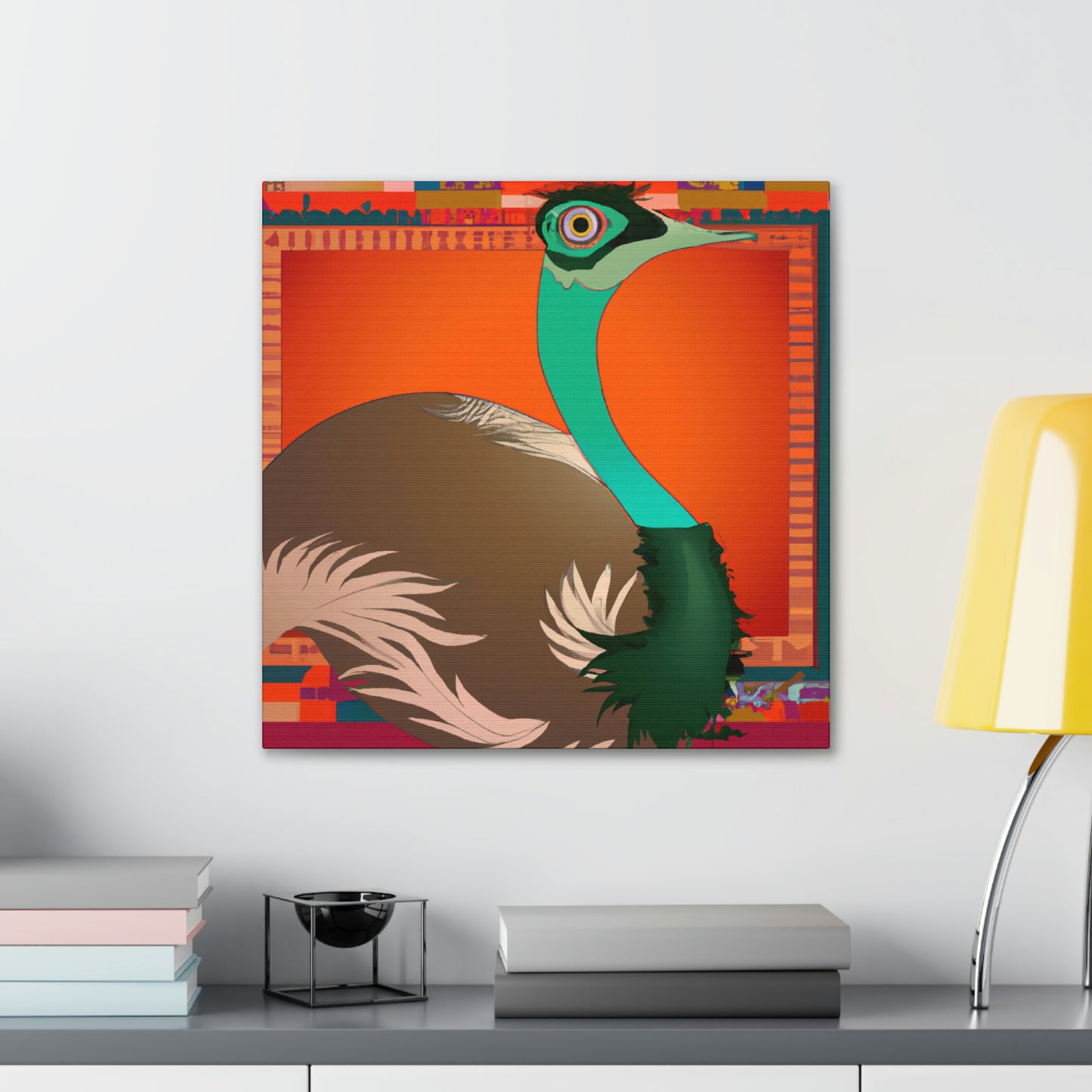 "Emu's Jazz Dance" - Canvas