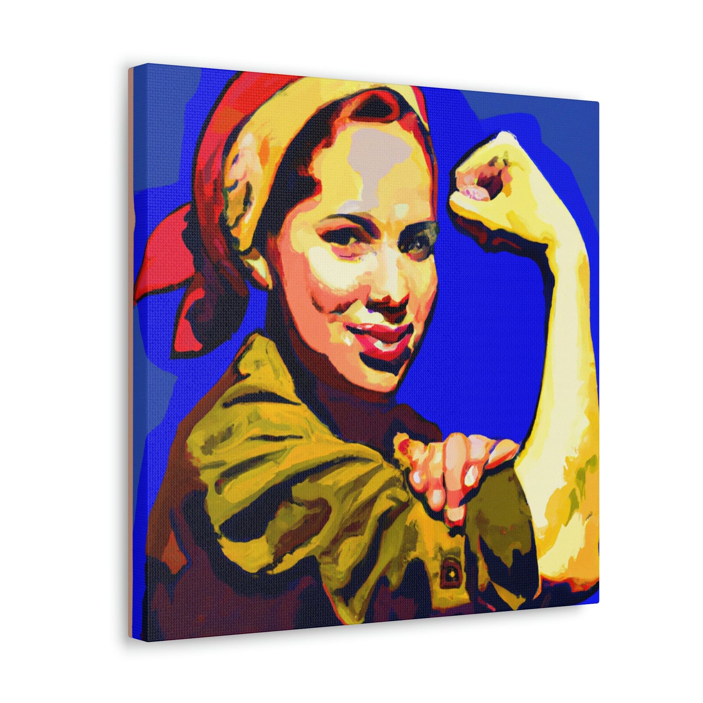 "Rosie the Revolutionary Woman" - Canvas