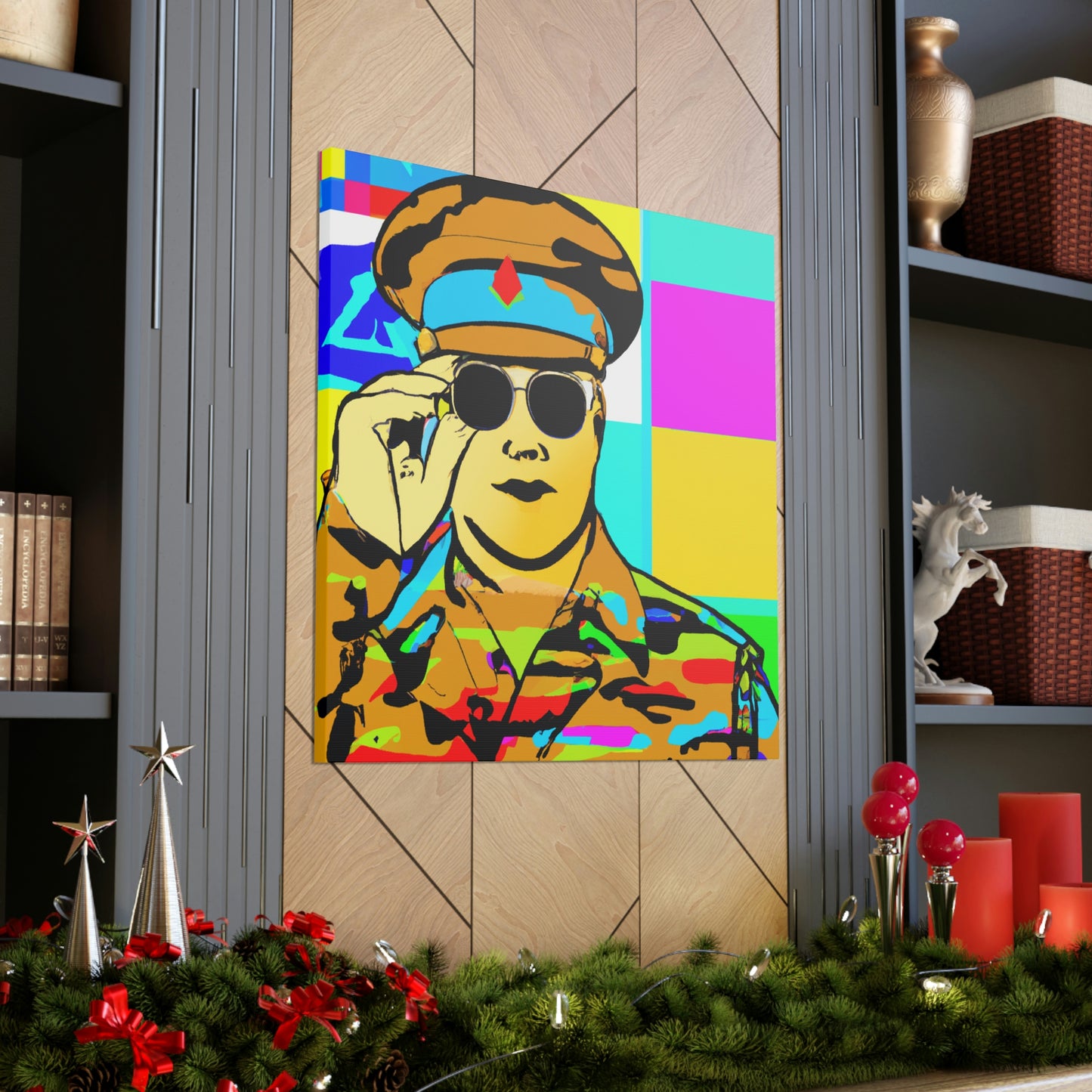 Supply Sergeant Pop Art - Canvas