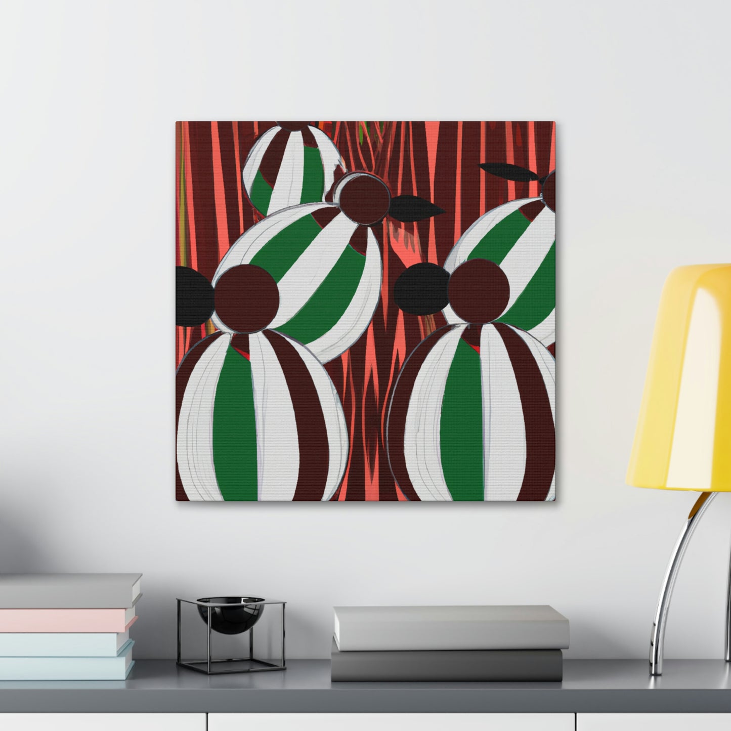 "Shimmering Maracas Symphony" - Canvas