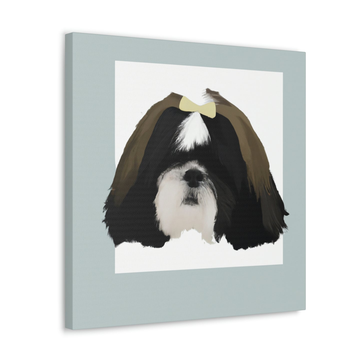 "Classic Shih Tzu Portrait" - Canvas