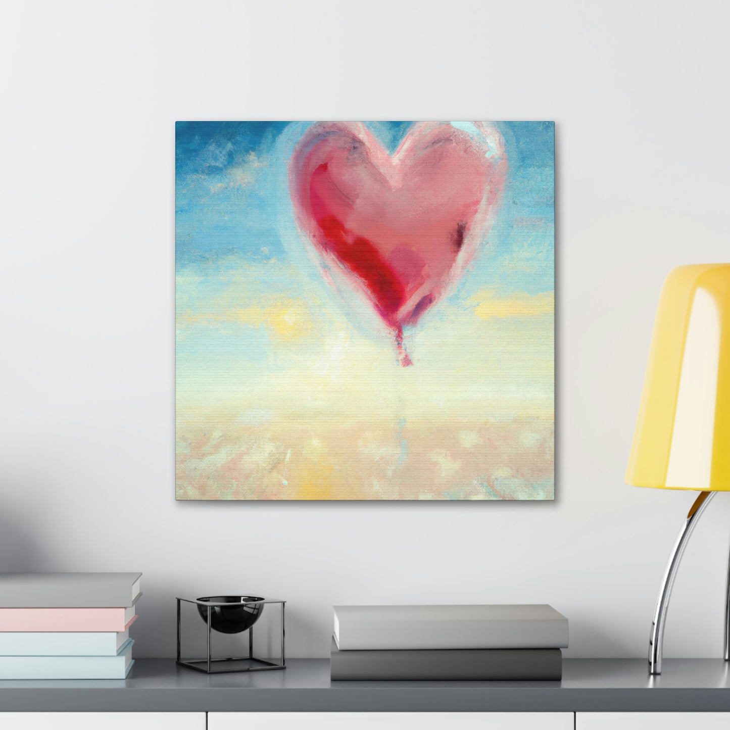 "Heart in the Air" - Canvas