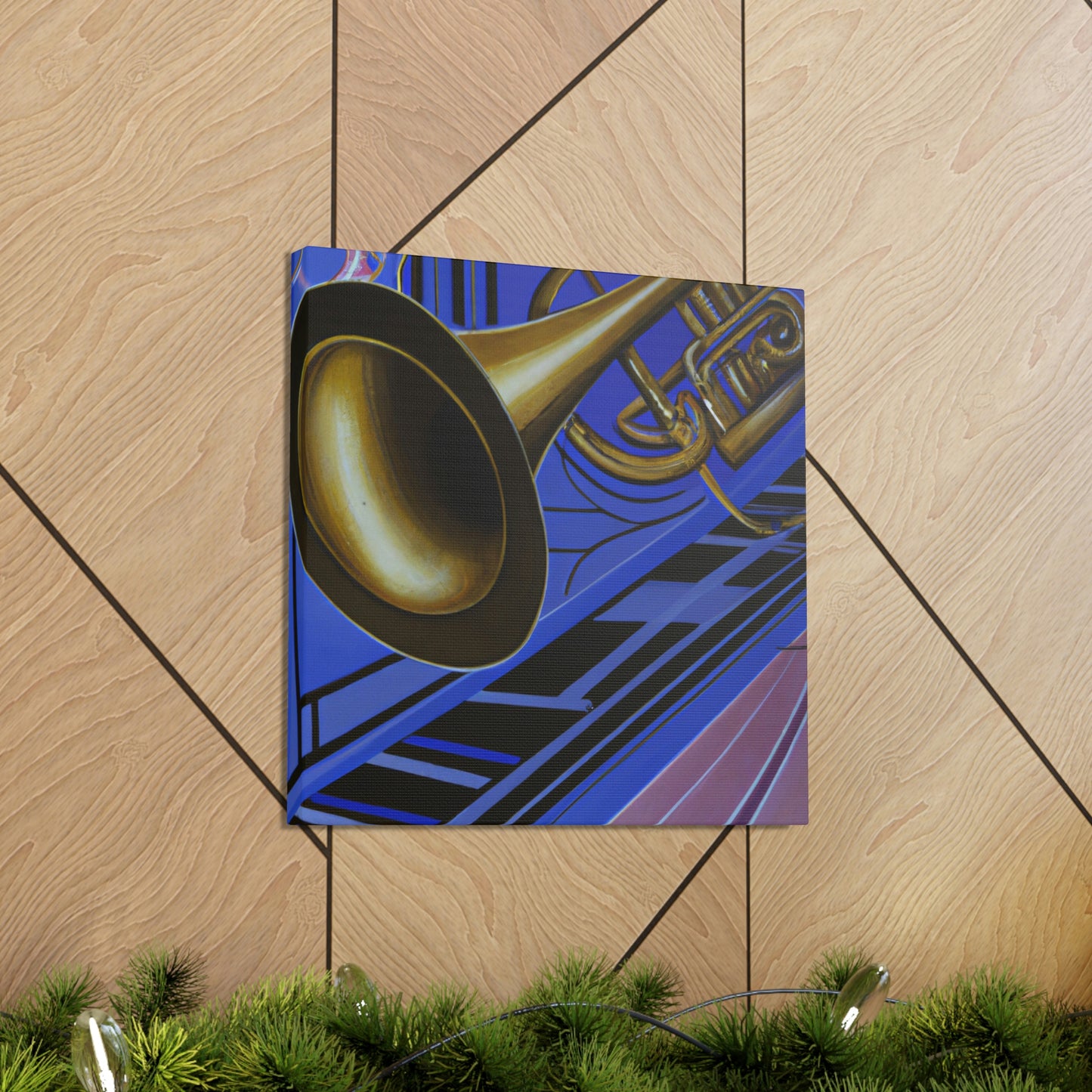 Sonic Summer Trumpet. - Canvas