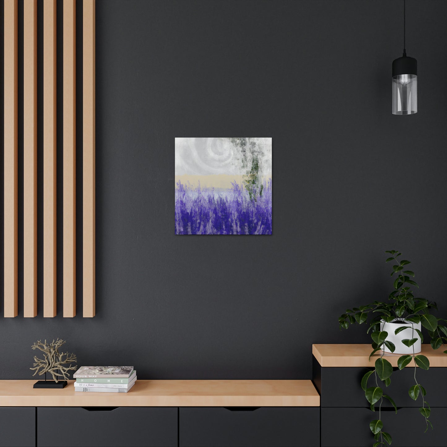 Lavender Dream Eruption - Canvas