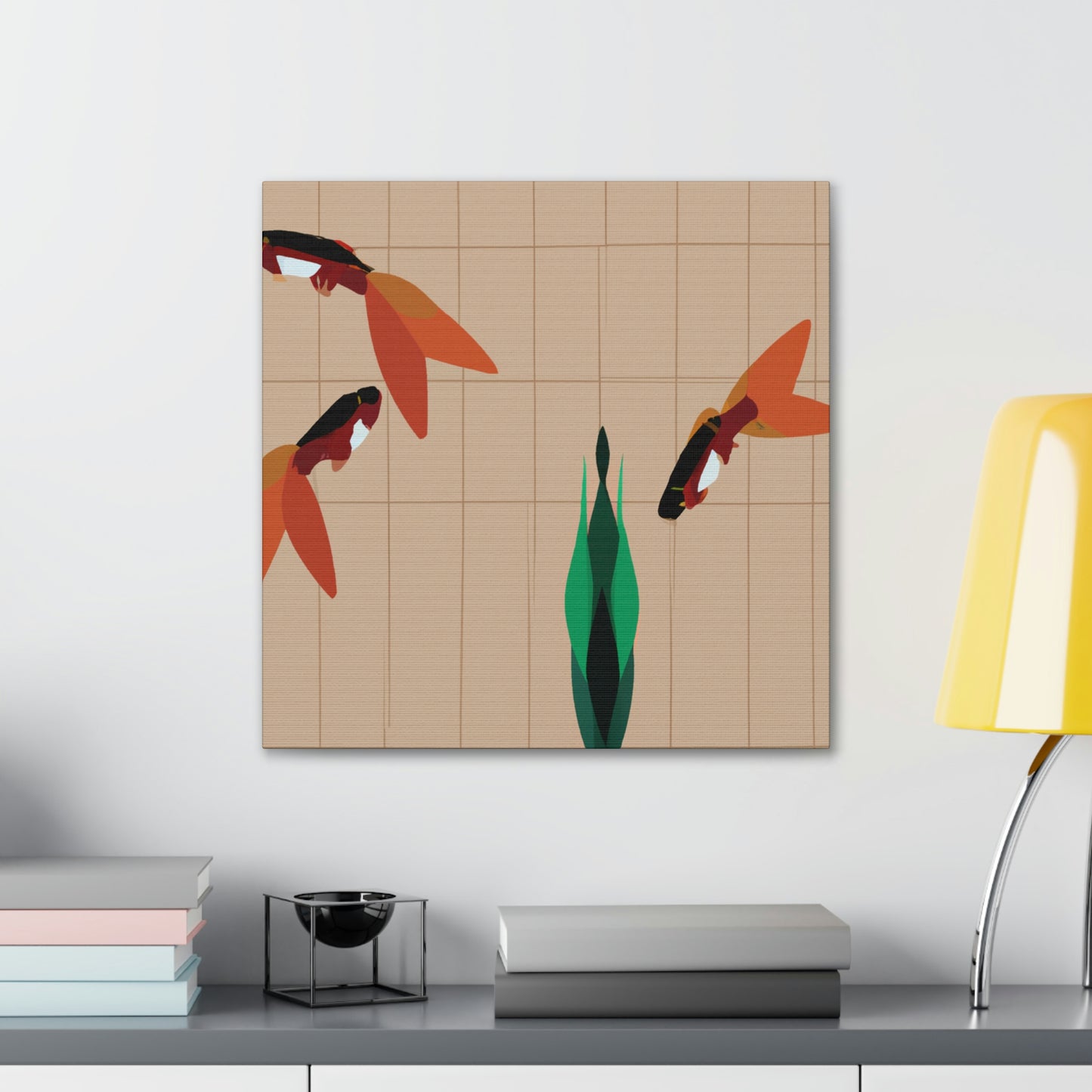 Swordtail's Minimalism - Canvas