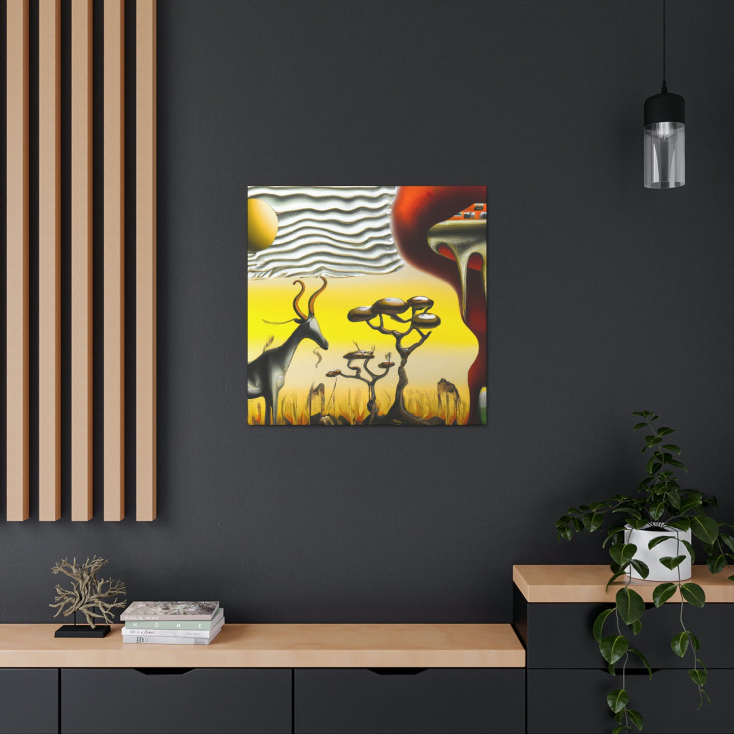 "Savannah in Surrealism" - Canvas