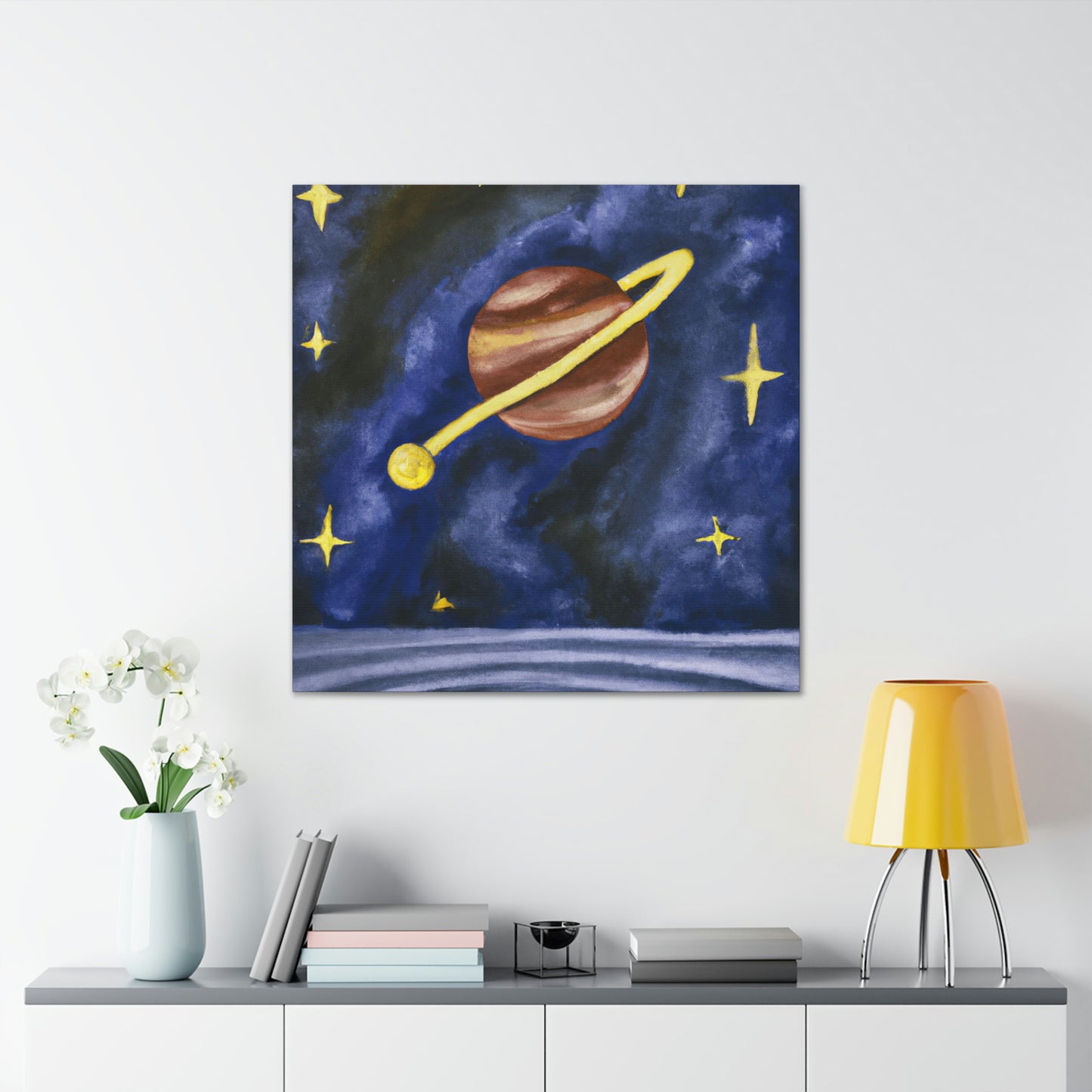 Jupiter's Celestial Majesty - Canvas