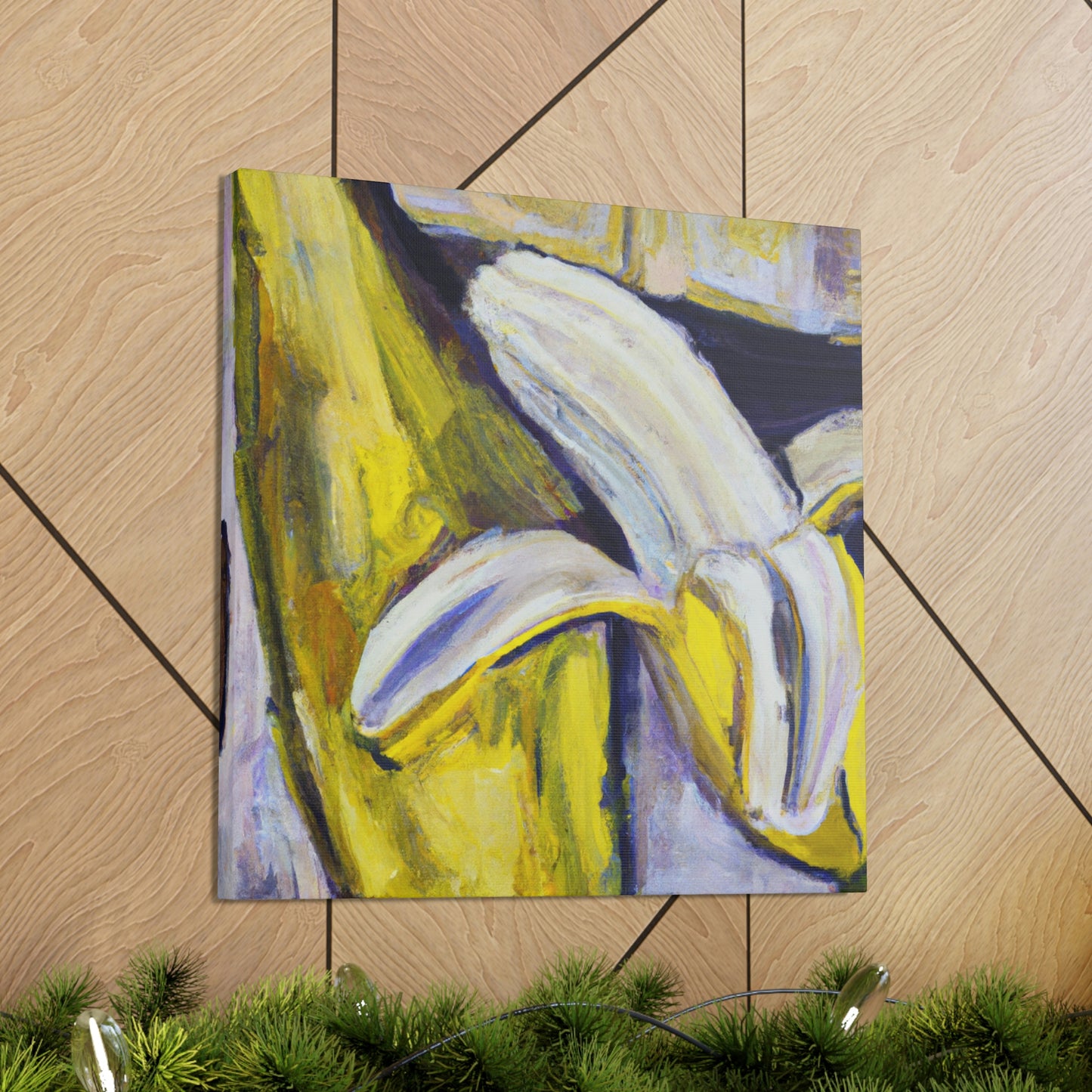 Bananas in Abstraction - Canvas