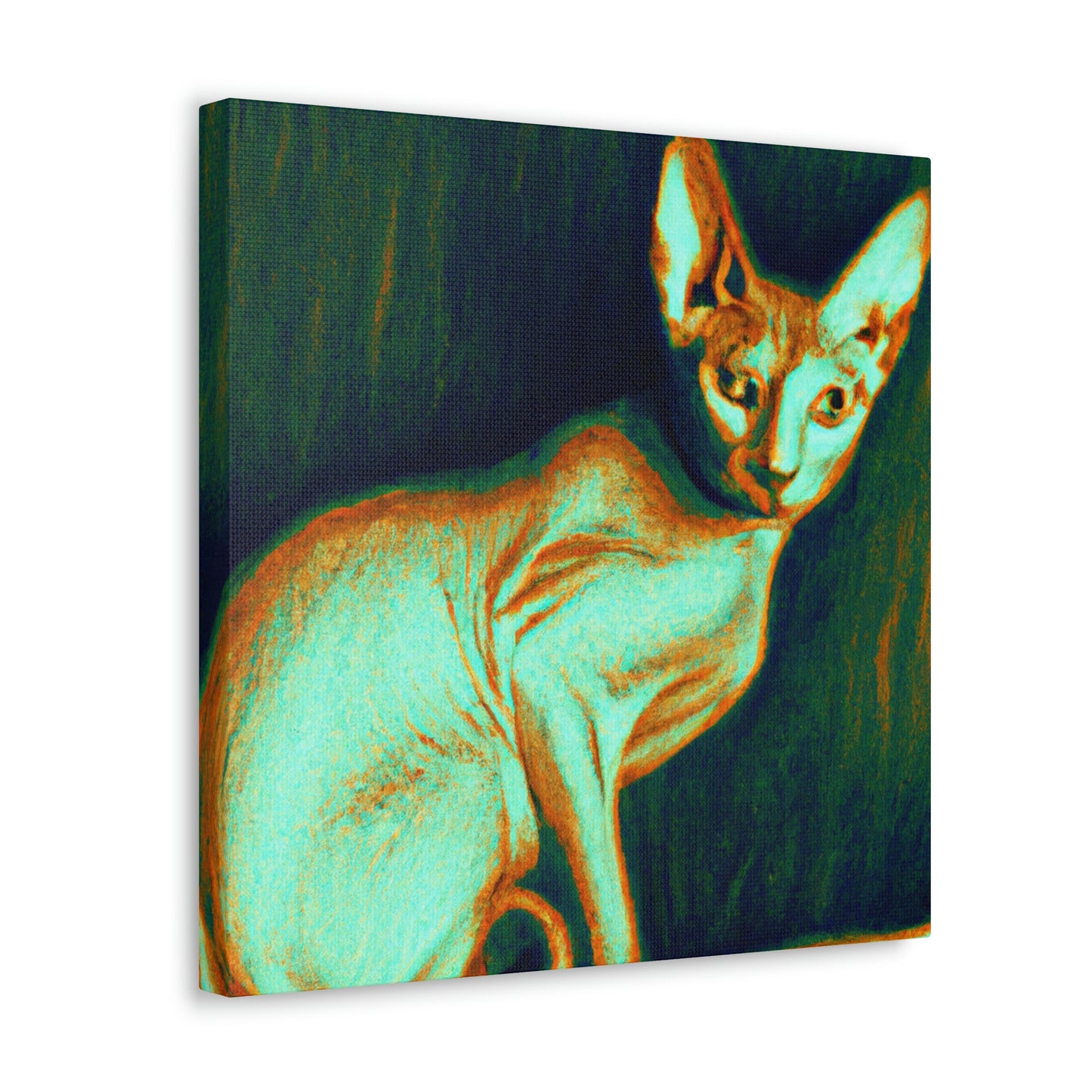 Sphynx in Expressionism - Canvas